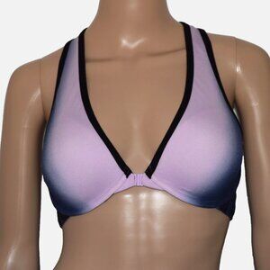 PINK VICTORIA'S SECRET Cool & Comfy Push-Up Front Closure Racerback Bra 32DD